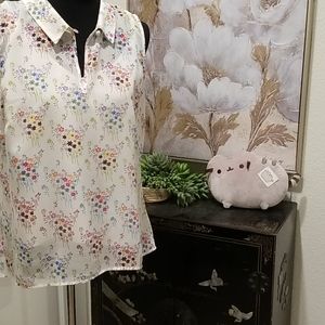 CAbi Gorgeous Essential Blouse 5535